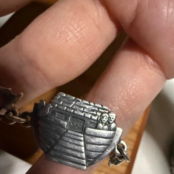 James Avery Silver Animal Noah’s ark Charm Bracelet - Picture 8 of 9